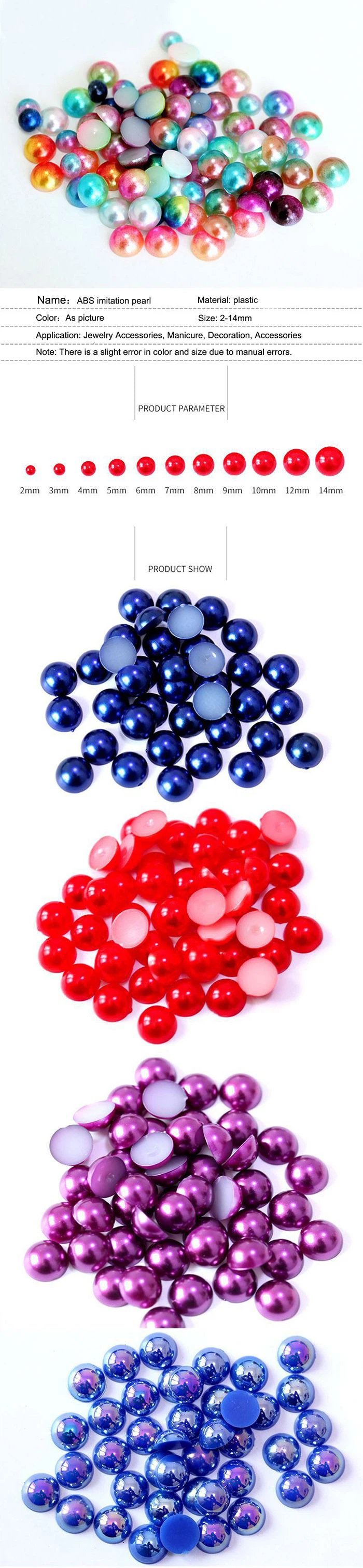round half pearls for crafts